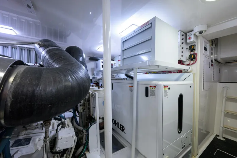 Slide: The Image of New 21kW Kohler Generator In Sound Shield With Toolbox Above - 5817890