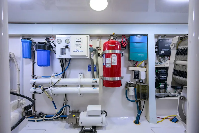 Slide: The Image of SeaRecovery Watermaker, Fire Suppression System, Fuel Transfer Pump, Battery Charger - 5817893