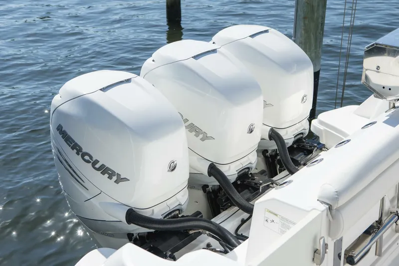 Slide: The Image of Boston Whaler 35 - Triple Mercury Engines 2016 Boston Whaler 35 Center Console - 5821327