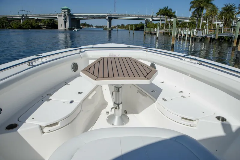 Slide: The Image of Boston Whaler 35 - Bow 2016 Boston Whaler 35 Center Console - 5821331