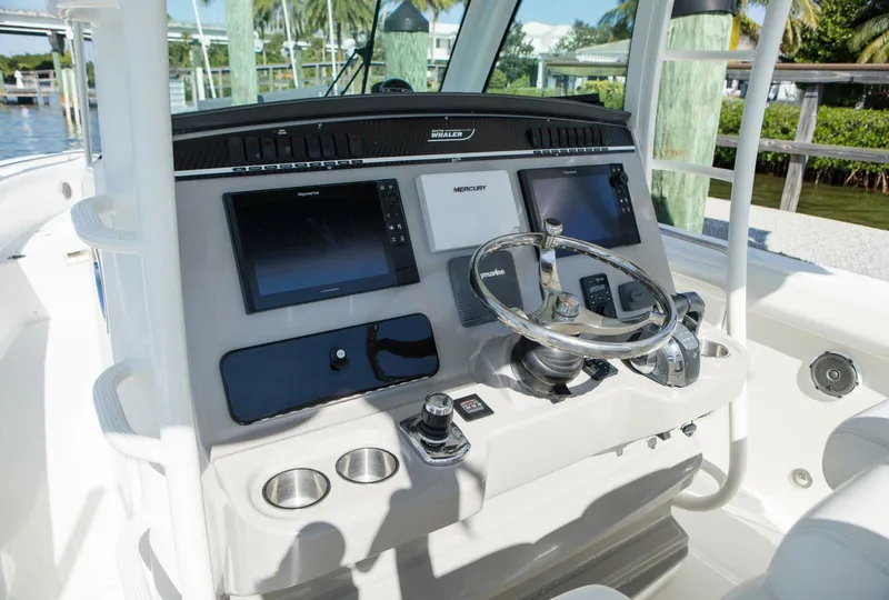 Slide: The Image of Boston Whaler 35 - Helm Station  2016 Boston Whaler 35 Center Console - 5821315