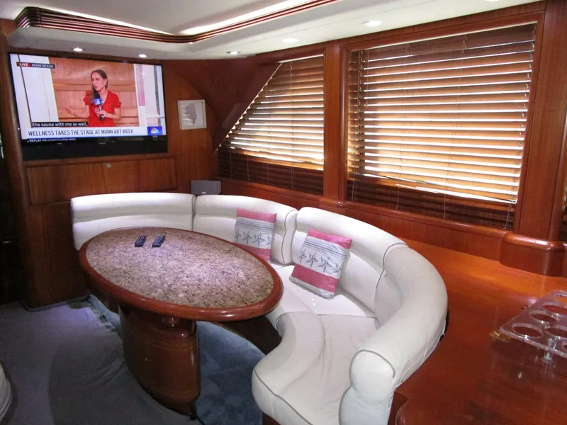 Slide: The Image of Starboard Side Dining Settee - 5830702