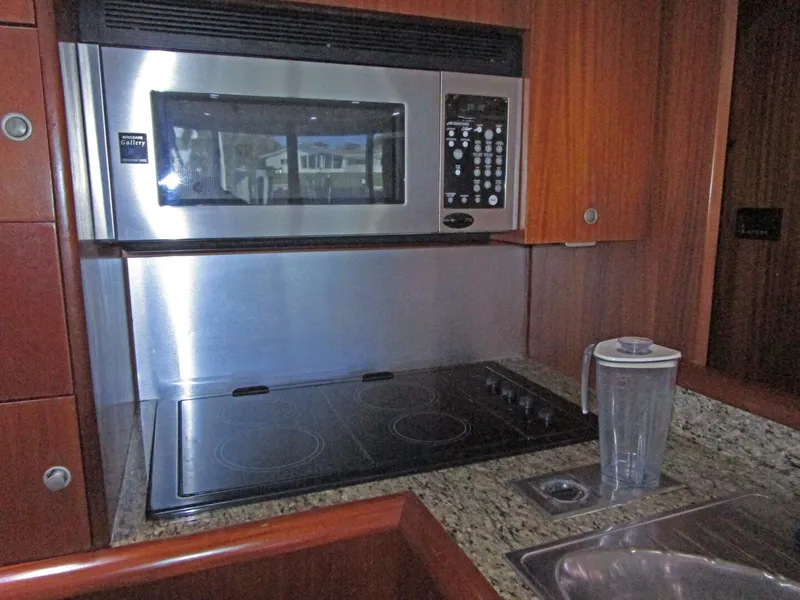Slide: The Image of Galley Stove And Microwave - 5830708