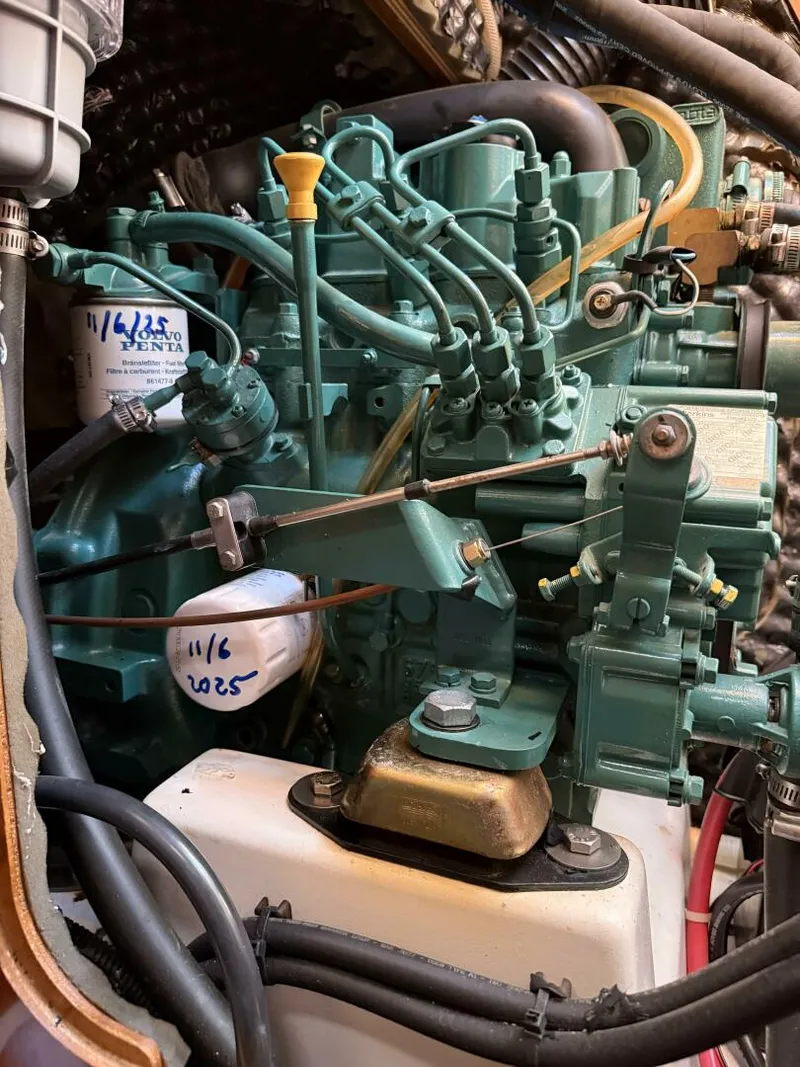 Slide: The Image of Volvo Engine Hour meter and fuel gauge - 5822370