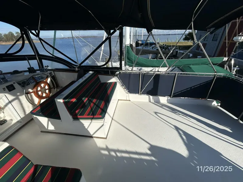 Slide: The Image of 42' Grand Banks flybridge starboard - 5824545