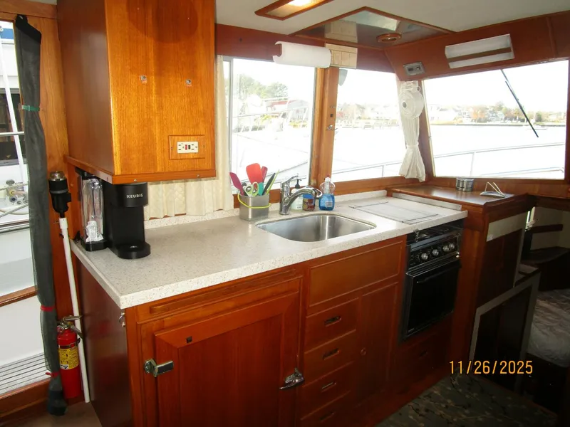 Slide: The Image of 42' Grand Banks galley1 - 5824553
