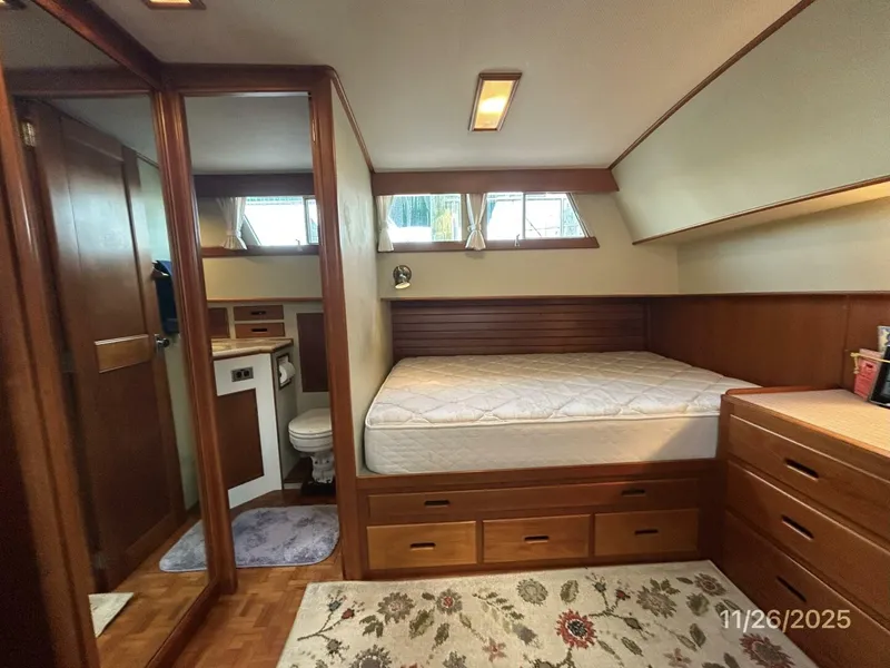 Slide: The Image of 42' Grand Banks master stateroom starboard - 5824574