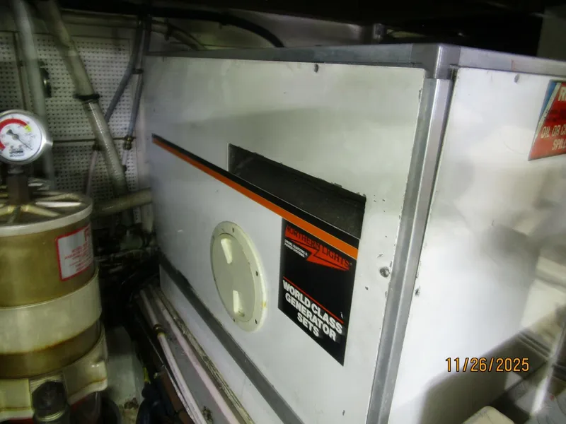 Slide: The Image of 42' Grand Banks generator soundbox - 5824557