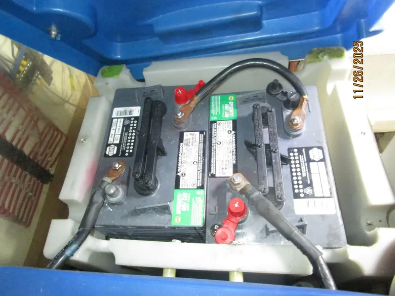 Slide: The Image of 42' Grand Banks battery bank4 - 5824530