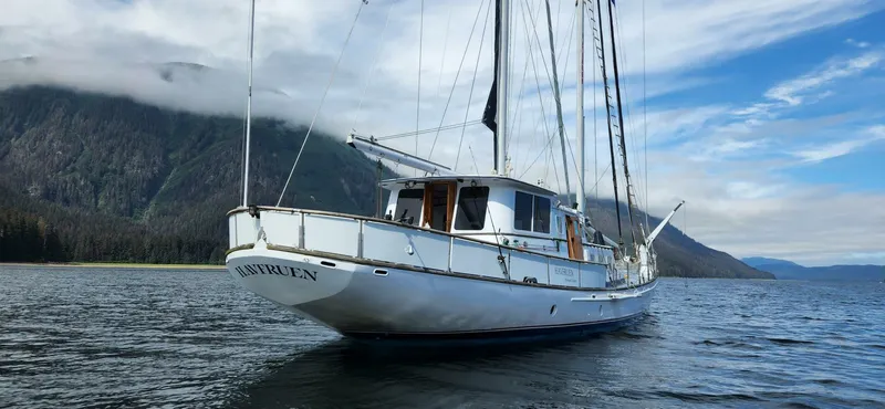 Slide: The Image of Custom Thackwray Pilothouse Motorsailer 1983 - 5825471