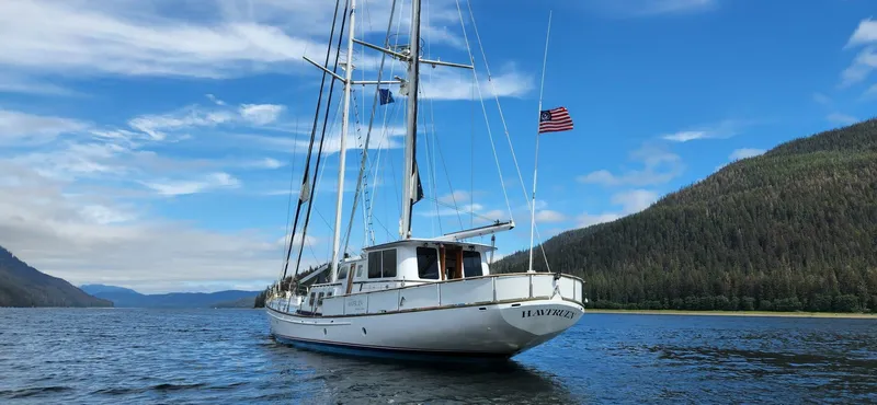 Slide: The Image of Custom Thackwray Pilothouse Motorsailer 1983 - 5825476