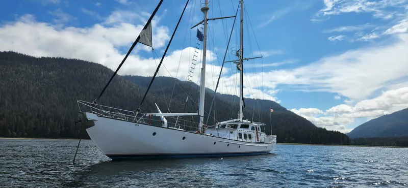 Slide: The Image of Custom Thackwray Pilothouse Motorsailer 1983 - 5825481