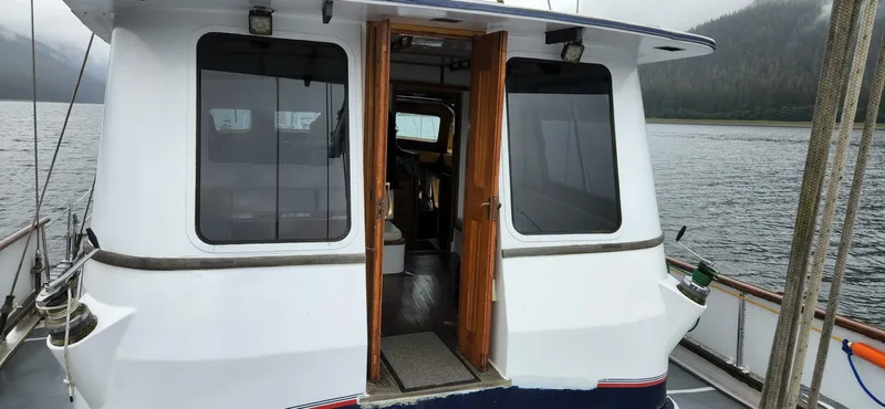 Slide: The Image of Custom Thackwray Pilothouse Motorsailer 1983 - 5824732