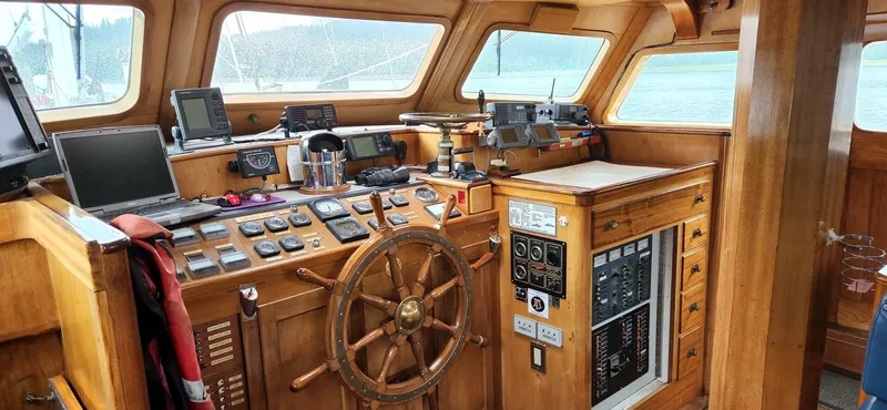 Slide: The Image of Custom Thackwray Pilothouse Motorsailer 1983 - 5824741