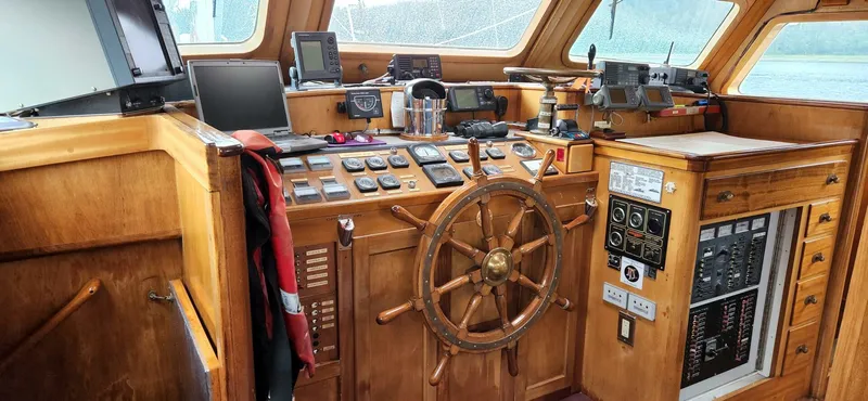 Slide: The Image of Custom Thackwray Pilothouse Motorsailer 1983 - 5824742