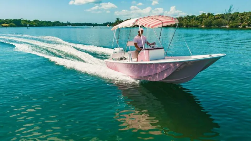 Slide: The Image of Palm Yacht 17 - Exterior Profile on the Water 2026 Palm Yacht Picnic 17 - 7759499