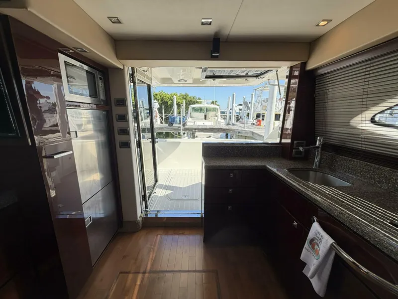 Slide: The Image of 2008 Sea Ray 47 Sedan Bridge - Galley - 5841527