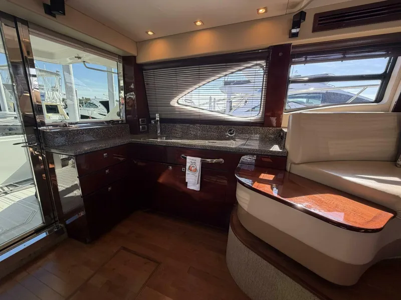 Slide: The Image of 2008 Sea Ray 47 Sedan Bridge - Galley - 5841513