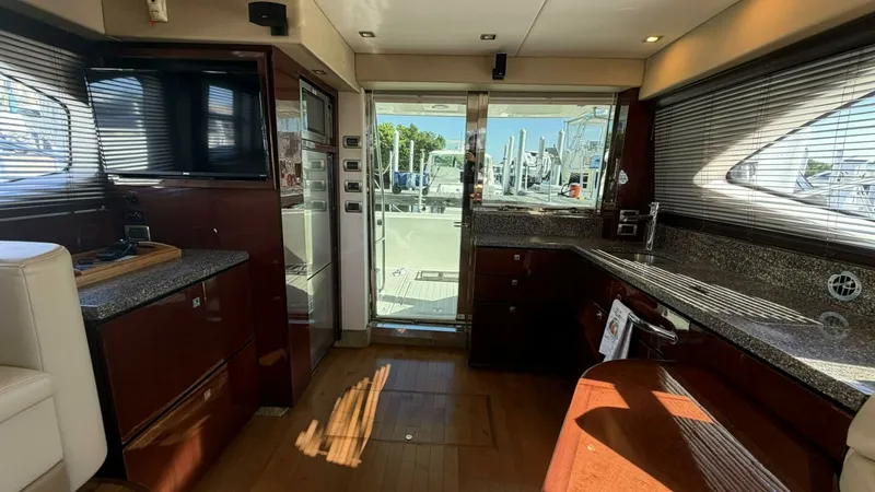Slide: The Image of 2008 Sea Ray 47 Sedan Bridge - Galley - 6613422