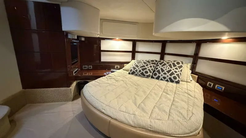 Slide: The Image of 2008 Sea Ray 47 Sedan Bridge - Stateroom - 6613438