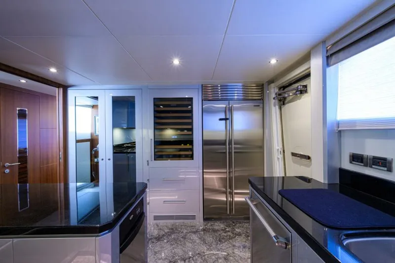 Slide: The Image of Ocean Alexander 100 ZEPHYR - Interior Chefs Galley 2019 Ocean Alexander 100 ZEPHYR - 5828748