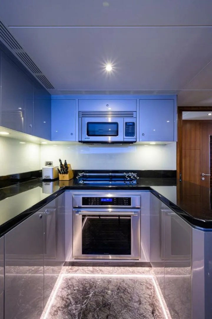 Slide: The Image of Ocean Alexander 100 ZEPHYR - Interior Chefs Galley 2019 Ocean Alexander 100 ZEPHYR - 5828747