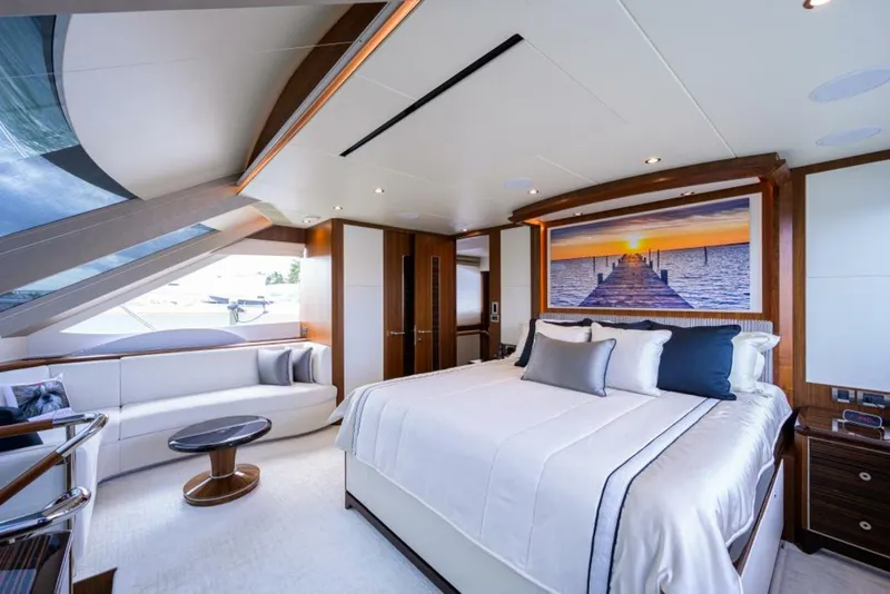 Slide: The Image of Ocean Alexander 100 ZEPHYR - Interior Master Stateroom 2019 Ocean Alexander 100 ZEPHYR - 5828917
