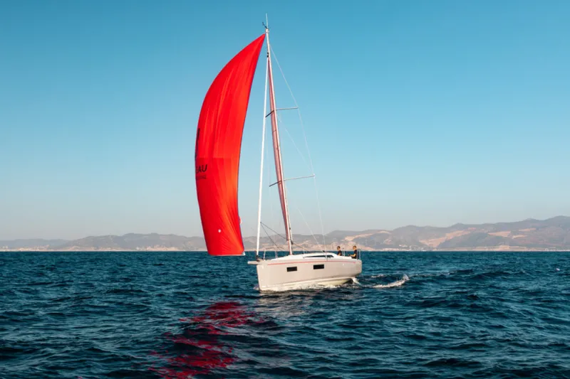 Slide: The Image of Beneteau Oceanis 34.1 First Line Under Spinnaker - 5829156