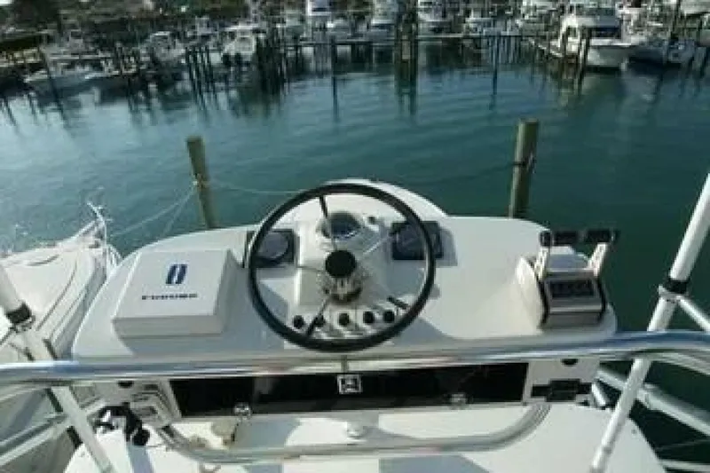 Slide: The Image of Cabo 45 EMMA - Exterior Tower Helm 2002 CABO 45 EMMA - 5830217