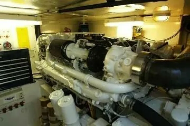 Slide: The Image of Cabo 45 EMMA - Engine Room 2002 CABO 45 EMMA - 5830214