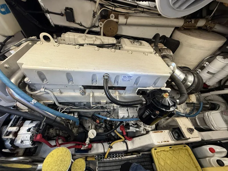 Slide: The Image of 2004 Tiara Yachts 42 "Grande Gator" - Engine Room - 5831074