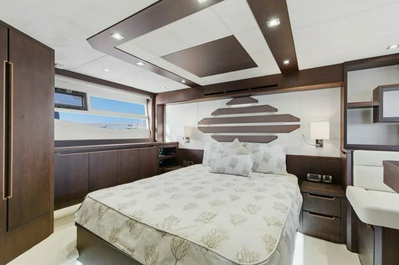 Slide: The Image of Galeon 58 560 Sky Nuckingfuts- Master Stateroom 2017 Galeon 560 Sky Nuckingfuts III - 5837725