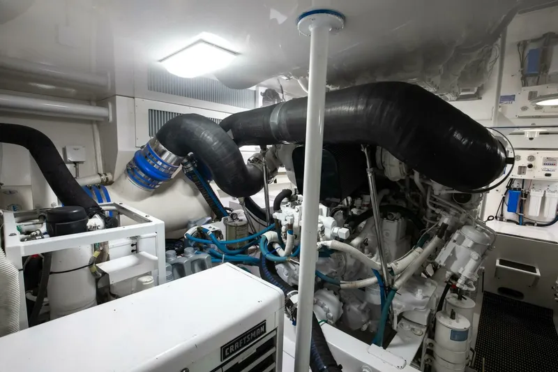 Slide: The Image of Viking 56 - GIANNA MARIE - Engine Room 2007 Viking 56 Convertible GIANNE MARIE - 7652289