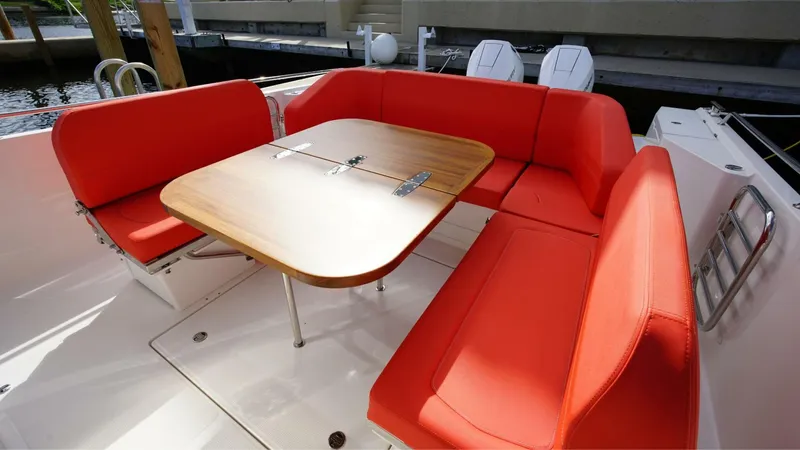 Slide: The Image of 2024 Nimbus Tender 11 #260 Cockpit with Dinette  - 5837552