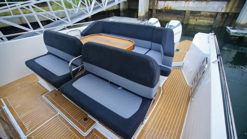 Slide: The Image of 2024 Nimbus Tender 11 #258 Cockpit with Seating - 5837671