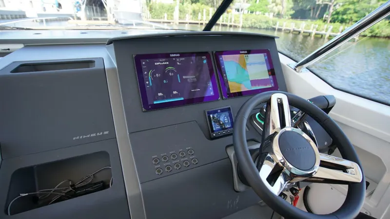 Slide: The Image of 2024 Nimbus Tender 11 #297 Helm Station Electronics - 5837820