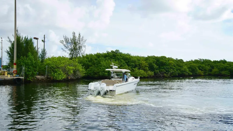 Slide: The Image of 2024 Nimbus T11-289 Starboard Aft Profile - 5837890