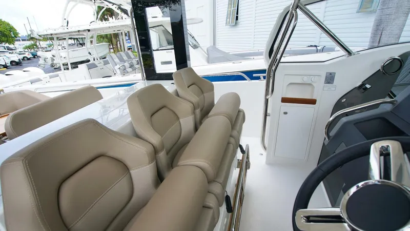 Slide: The Image of 2024 Nimbus T11-289 Helm Station Seating - 5837895