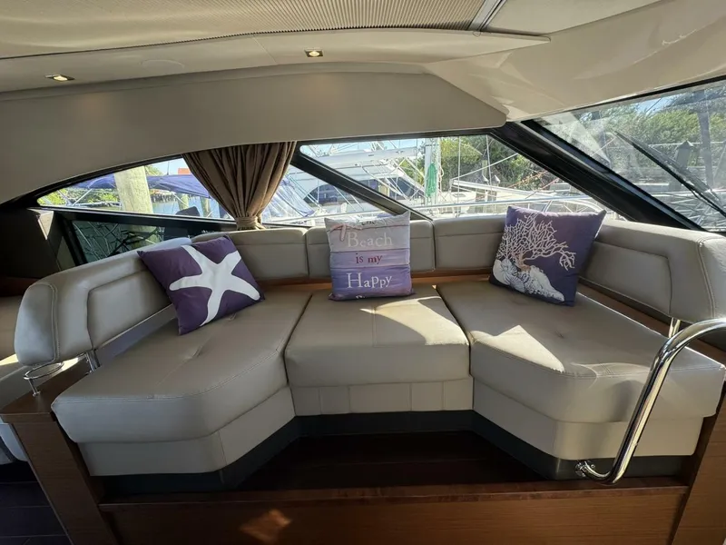 Slide: The Image of 2016 Sea Ray 470 Sundancer 'Lopez Cove II' - Saloon Seating - 5842447