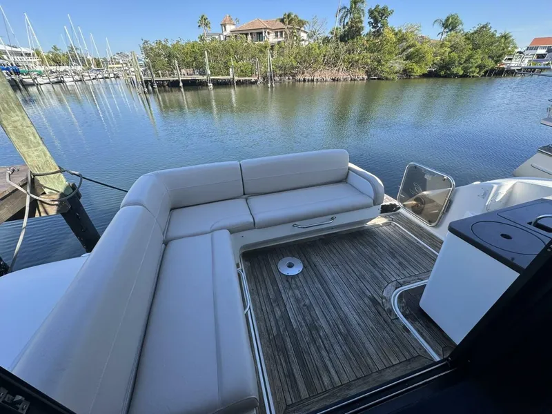 Slide: The Image of 2016 Sea Ray 470 Sundancer 'Lopez Cove II' - Exterior Seating - 5842417