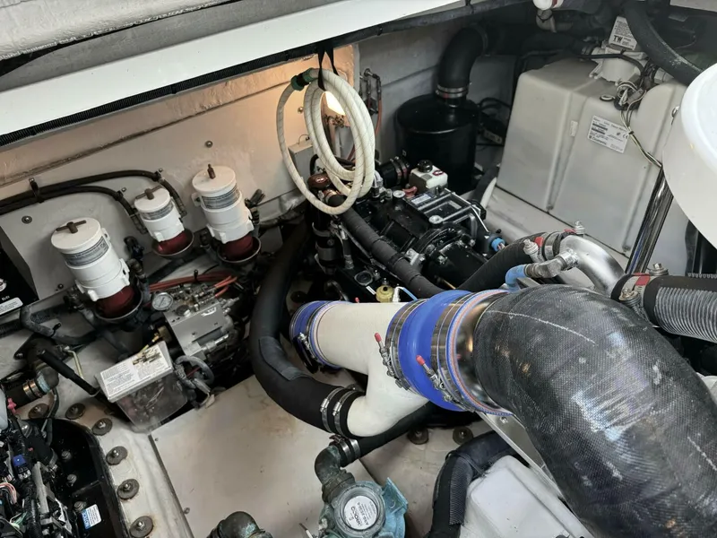 Slide: The Image of 2016 Sea Ray 470 Sundancer 'Lopez Cove II' - Engine Room - 5842663