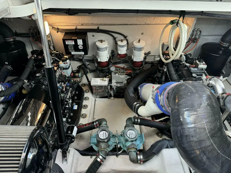 Slide: The Image of 2016 Sea Ray 470 Sundancer 'Lopez Cove II' - Engine Room - 5842666