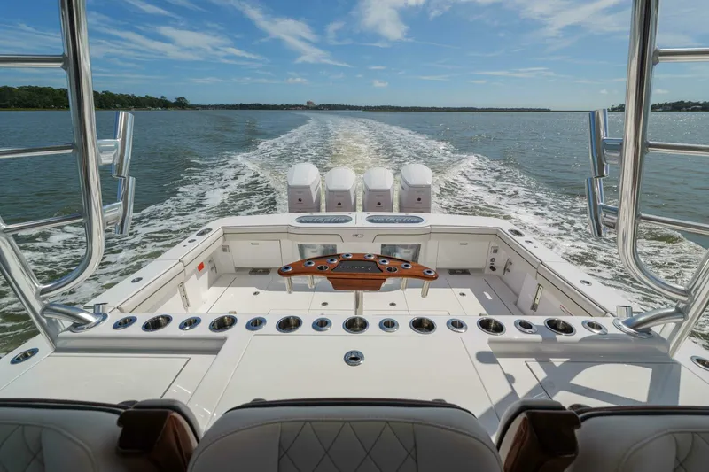 Slide: The Image of Valhalla 55 - Lucky 24 IV - Cockpit 2024 Valhalla 55 Center Console - Lucky 24 IV - 5839130