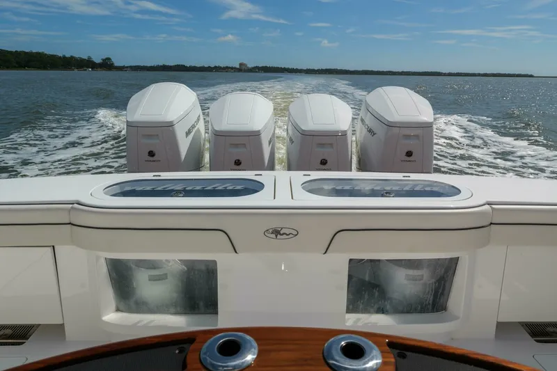 Slide: The Image of Valhalla 55 - Lucky 24 IV - Four Mercury Engines 2024 Valhalla 55 Center Console - Lucky 24 IV - 7648938