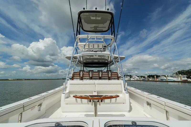 Slide: The Image of Valhalla 55 - Lucky 24 IV - Cockpit 2024 Valhalla 55 Center Console - Lucky 24 IV - 7648941