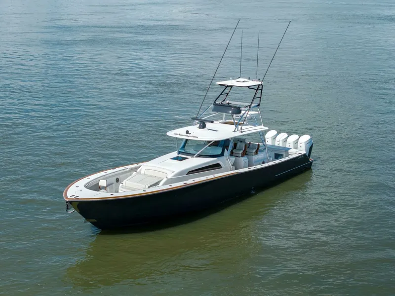 Slide: The Image of Valhalla 55 - Lucky 24 IV - Port Profile 2024 Valhalla 55 Center Console - Lucky 24 IV - 7648965