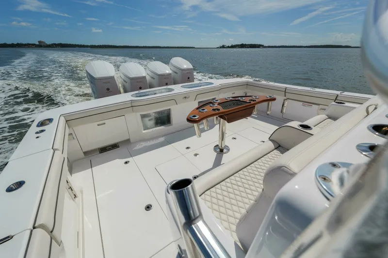 Slide: The Image of Valhalla 55 - Lucky 24 IV - Cockpit 2024 Valhalla 55 Center Console - Lucky 24 IV - 7648936