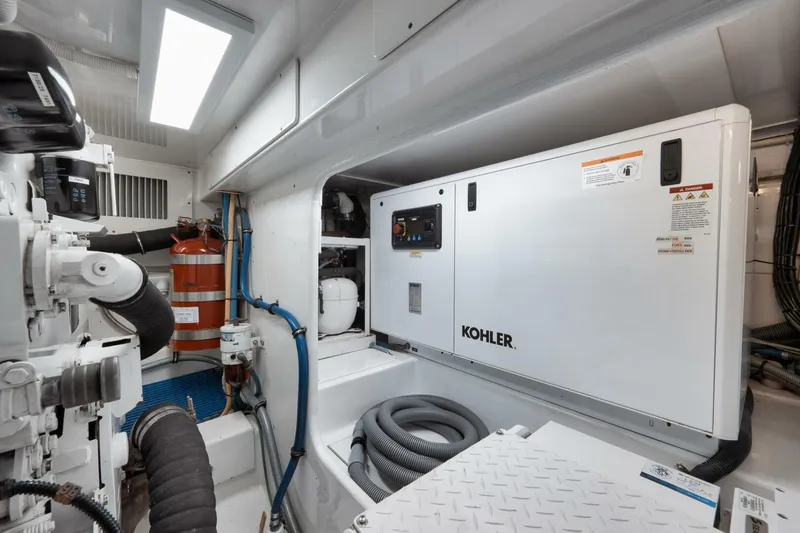 Slide: The Image of Weaver 60 - Pistol - Engine Room 2002 Weaver 60 Convertible - Pistol - 5839315