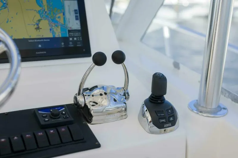 Slide: The Image of Luhrs 37 Date Night Keeping It Reel - Exterior Helm 2010 Luhrs 37 Canyon Express Keeping It Reel Date Night - 5840307