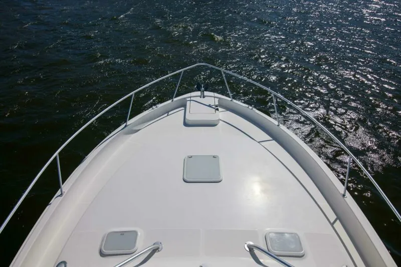 Slide: The Image of Luhrs 37 Date Night Keeping It Reel - Exterior Bow 2010 Luhrs 37 Canyon Express Keeping It Reel Date Night - 5840313